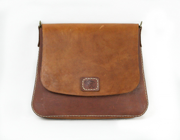 Two-tone sling bag
